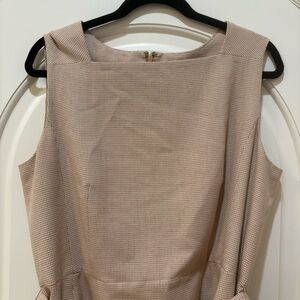 Ann Taylor Belted Tank Top